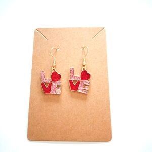 Fashion Jewelry Valentine's Day Dangle Earrings